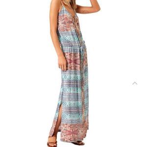 SW3 CRANLEIGH AZTEC PRINTED MAXI DRESS